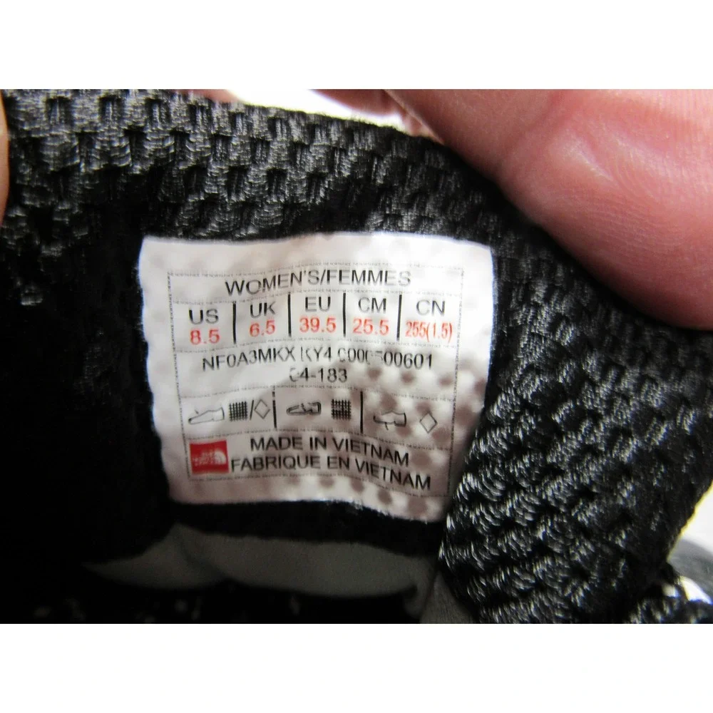 The North Face Shoes Ultra Fastpack III Womens 8 Black Hiking Gore Outdoor